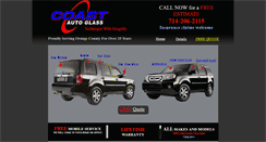 Desktop Screenshot of coastautoglass4u.com